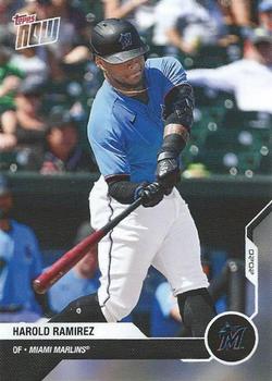 2020 Topps Now Road to Opening Day Miami Marlins #OD-241 Harold Ramirez Front