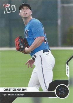 2020 Topps Now Road to Opening Day Miami Marlins #OD-243 Corey Dickerson Front