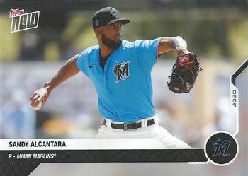 2020 Topps Now Road to Opening Day Miami Marlins #OD-250 Sandy Alcantara Front