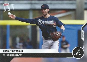 2020 Topps Now Road to Opening Day Atlanta Braves #OD-229 Dansby Swanson Front