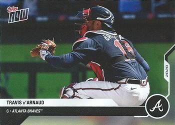 2020 Topps Now Road to Opening Day Atlanta Braves #OD-234 Travis d'Arnaud Front