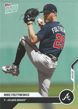 2020 Topps Now Road to Opening Day Atlanta Braves #OD-235 Mike Foltynewicz Front