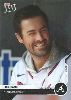 2020 Topps Now Road to Opening Day Atlanta Braves #OD-236 Cole Hamels Front