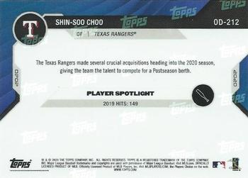 2020 Topps Now Road to Opening Day Texas Rangers #OD-212 Shin-Soo Choo Back