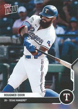 2020 Topps Now Road to Opening Day Texas Rangers #OD-214 Rougned Odor Front