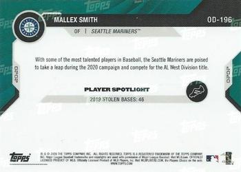 2020 Topps Now Road to Opening Day Seattle Mariners #OD-196 Mallex Smith Back
