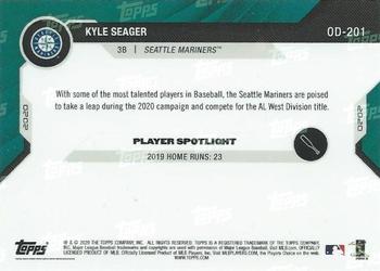 2020 Topps Now Road to Opening Day Seattle Mariners #OD-201 Kyle Seager Back
