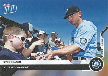 2020 Topps Now Road to Opening Day Seattle Mariners #OD-201 Kyle Seager Front
