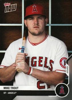 2020 Topps Now Road to Opening Day Los Angeles Angels #OD-167 Mike Trout Front