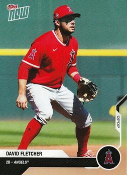 2020 Topps Now Road to Opening Day Los Angeles Angels #OD-172 David Fletcher Front