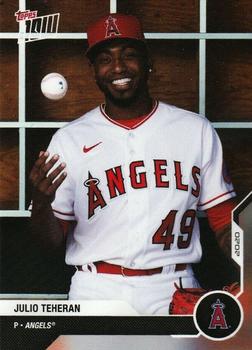 2020 Topps Now Road to Opening Day Los Angeles Angels #OD-178 Julio Teheran Front