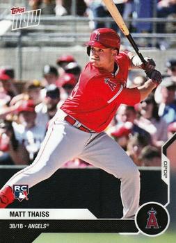 2020 Topps Now Road to Opening Day Los Angeles Angels #OD-179 Matt Thaiss Front