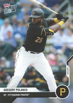 2020 Topps Now Road to Opening Day Pittsburgh Pirates #OD-346 Gregory Polanco Front