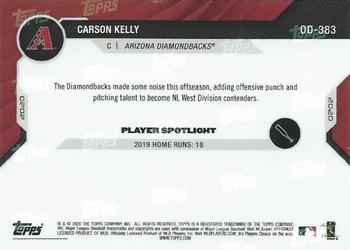 2020 Topps Now Road to Opening Day Arizona Diamondbacks #OD-383 Carson Kelly Back