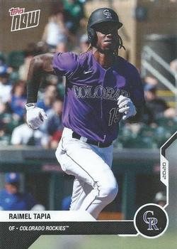 2020 Topps Now Road to Opening Day Colorado Rockies #OD-393 Raimel Tapia Front