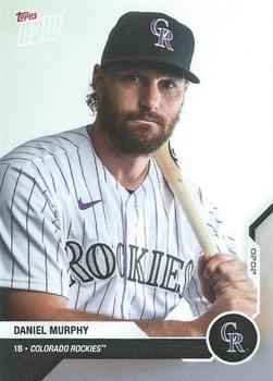 2020 Topps Now Road to Opening Day Colorado Rockies #OD-397 Daniel Murphy Front