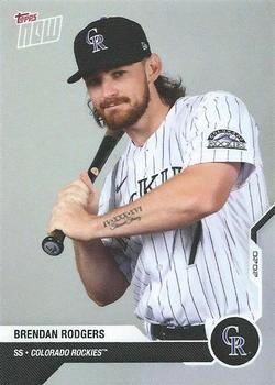 2020 Topps Now Road to Opening Day Colorado Rockies #OD-398 Brendan Rodgers Front