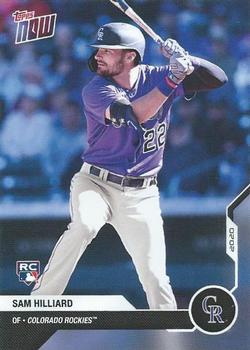 2020 Topps Now Road to Opening Day Colorado Rockies #OD-405 Sam Hilliard Front