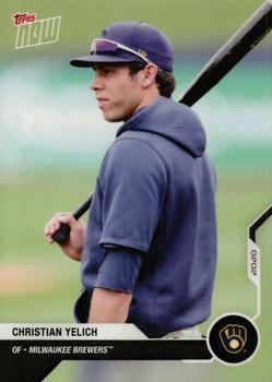 2020 Topps Now Road to Opening Day Milwaukee Brewers #OD-331 Christian Yelich Front