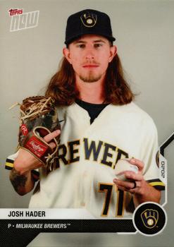 2020 Topps Now Road to Opening Day Milwaukee Brewers #OD-337 Josh Hader Front
