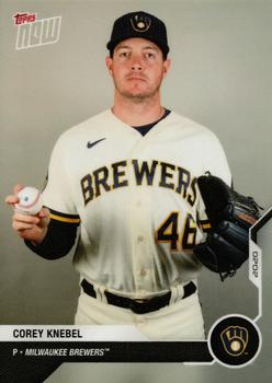 2020 Topps Now Road to Opening Day - Milwaukee Brewers #OD-340 Corey Knebel Front