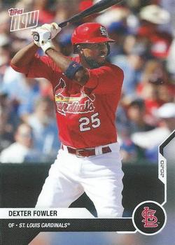 2020 Topps Now Road to Opening Day St. Louis Cardinals #OD-362 Dexter Fowler Front