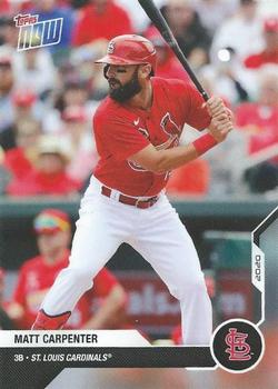 2020 Topps Now Road to Opening Day St. Louis Cardinals #OD-363 Matt Carpenter Front