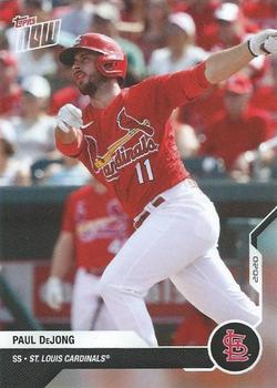 2020 Topps Now Road to Opening Day St. Louis Cardinals #OD-364 Paul DeJong Front