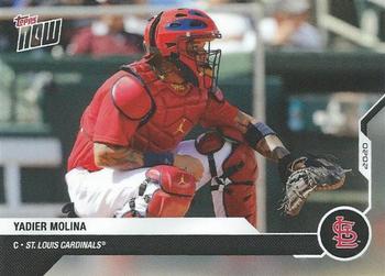 2020 Topps Now Road to Opening Day St. Louis Cardinals #OD-368 Yadier Molina Front