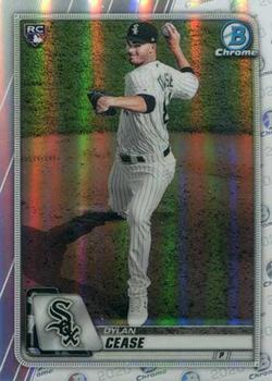 2020 Bowman Chrome #72 Dylan Cease Front