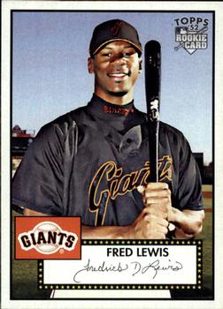 2007 Topps Rookie 1952 Edition - Black Back #35 Fred Lewis Front