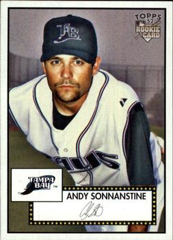 2007 Topps Rookie 1952 Edition - Black Back #73 Andy Sonnanstine Front