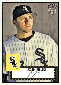 2007 Topps Rookie 1952 Edition - Black Back #75 Josh Fields Front