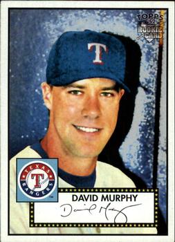 2007 Topps Rookie 1952 Edition - Black Back #84 David Murphy Front