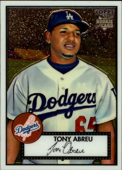 2007 Topps Rookie 1952 Edition - Chrome #TCRC10 Tony Abreu Front