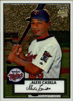 2007 Topps Rookie 1952 Edition - Chrome #TCRC41 Alexi Casilla Front