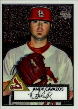 2007 Topps Rookie 1952 Edition - Chrome #TCRC61 Andy Cavazos Front