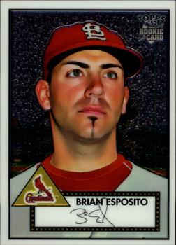 2007 Topps Rookie 1952 Edition - Chrome #TCRC66 Brian Esposito Front