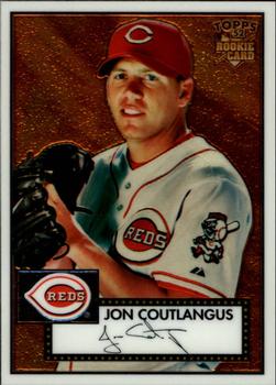 2007 Topps Rookie 1952 Edition - Chrome #TCRC84 Jon Coutlangus Front