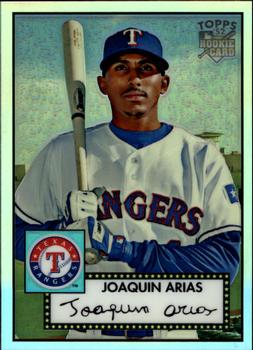 2007 Topps Rookie 1952 Edition - Chrome Refractors #TCRC5 Joaquin Arias Front