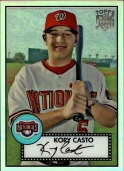 2007 Topps Rookie 1952 Edition - Chrome Refractors #TCRC8 Kory Casto Front