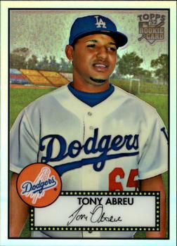 2007 Topps Rookie 1952 Edition - Chrome Refractors #TCRC10 Tony Abreu Front