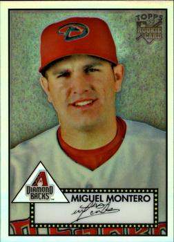 2007 Topps Rookie 1952 Edition - Chrome Refractors #TCRC45 Miguel Montero Front
