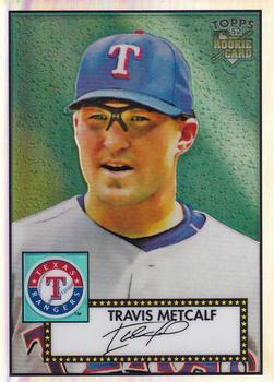 2007 Topps Rookie 1952 Edition - Chrome Refractors #TCRC56 Travis Metcalf Front
