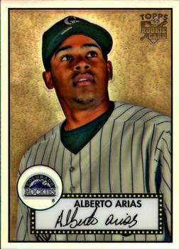 2007 Topps Rookie 1952 Edition - Chrome Refractors #TCRC87 Alberto Arias Front