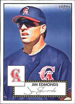 2007 Topps Rookie 1952 Edition - Debut Flashbacks #DF15 Jim Edmonds Front