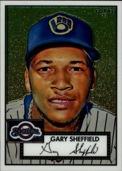 2007 Topps Rookie 1952 Edition - Debut Flashbacks Chrome #DFC5 Gary Sheffield Front