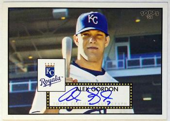 2007 Topps Rookie 1952 Edition - Signatures #52S-AG Alex Gordon Front