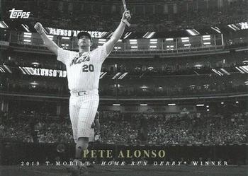 2020 Topps On-Demand Set 4: MLB Black & White - 2019 Champions and Awards #A-1 Pete Alonso Front