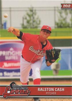 2012 Choice Great Lakes Loons #6 Ralston Cash Front